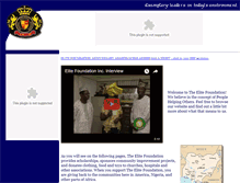 Tablet Screenshot of elitefoundationinc.org